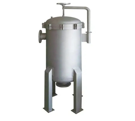 entrata sanitaria Dn50 di trattamento delle acque reflue di acciaio inossidabile della custodia di filtro della borsa