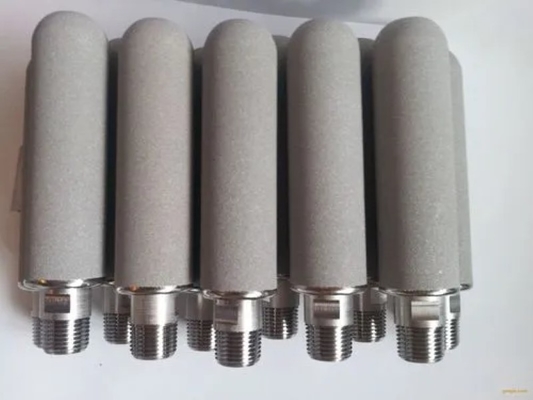 Pezzi di ricambio di titanio della filtropressa della polvere dell'aria di Rod Gas Dust Filter Element