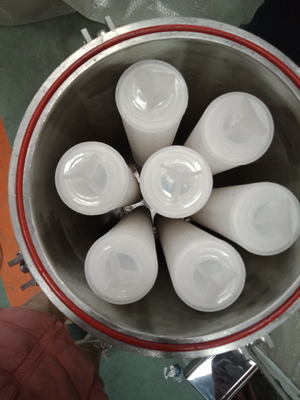 Elemento filtrante della cartuccia della sostituzione 0,1 pp piegato 	Pezzi di ricambio della filtropressa